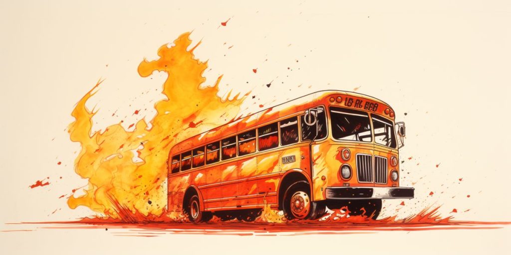 bus fires student transport