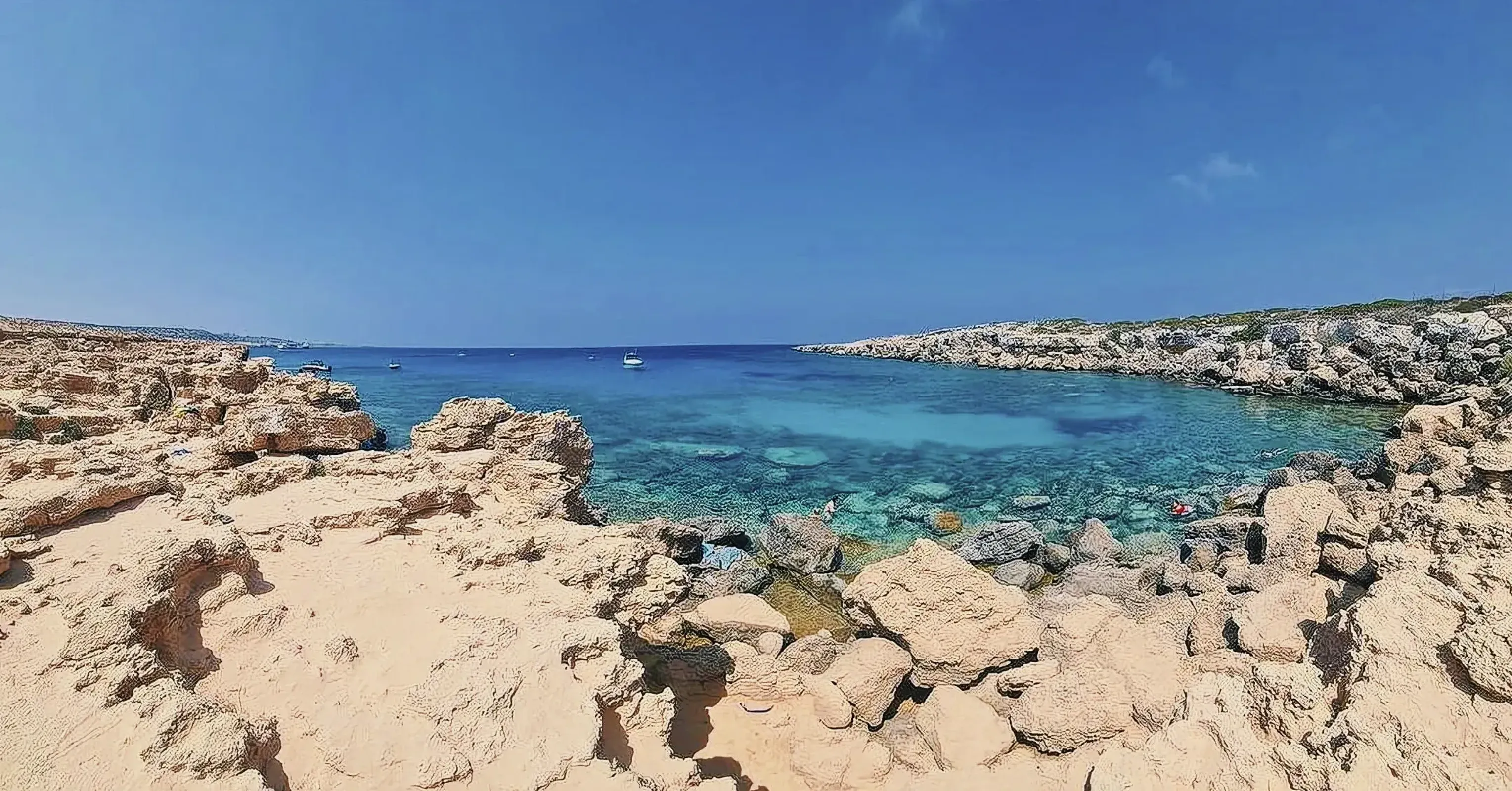 Breathtaking view of Cape Greco, Cyprus