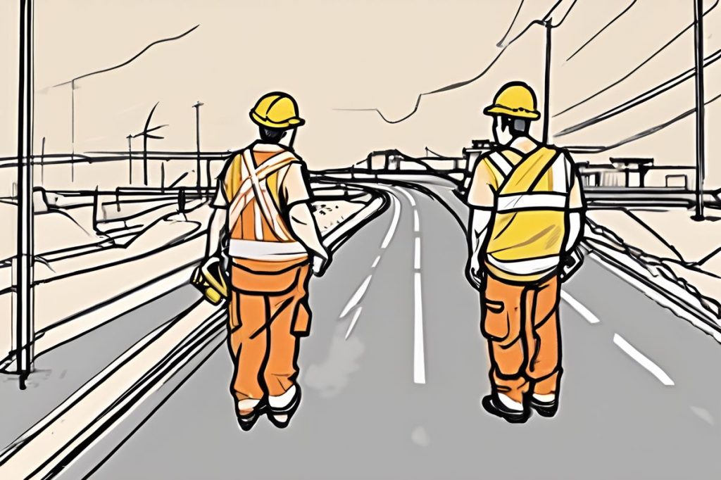 highway construction detours